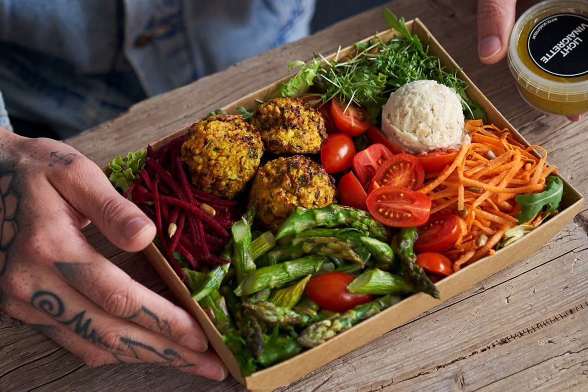 Tom von Stadtsalat, wie funktioniert gesundes Fast Food?