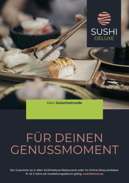 Restaurant-Gutschein für SUSHIdeluxe