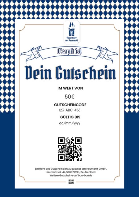 Restaurant-Gutschein für Augustiner am Heumarkt