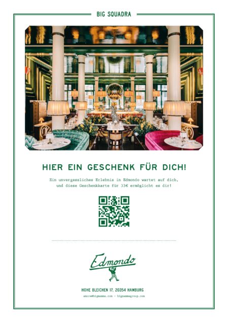 Restaurant-Gutschein für EDMONDO